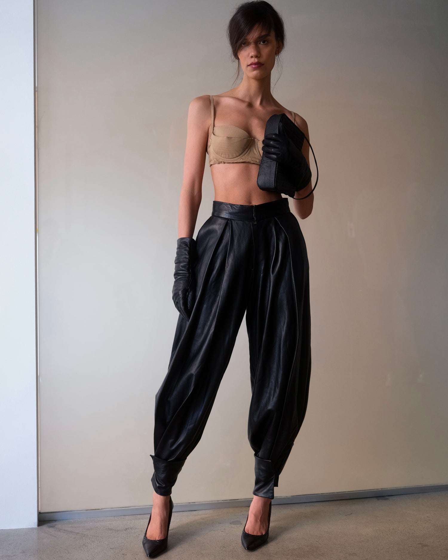 Leather Roman Pant