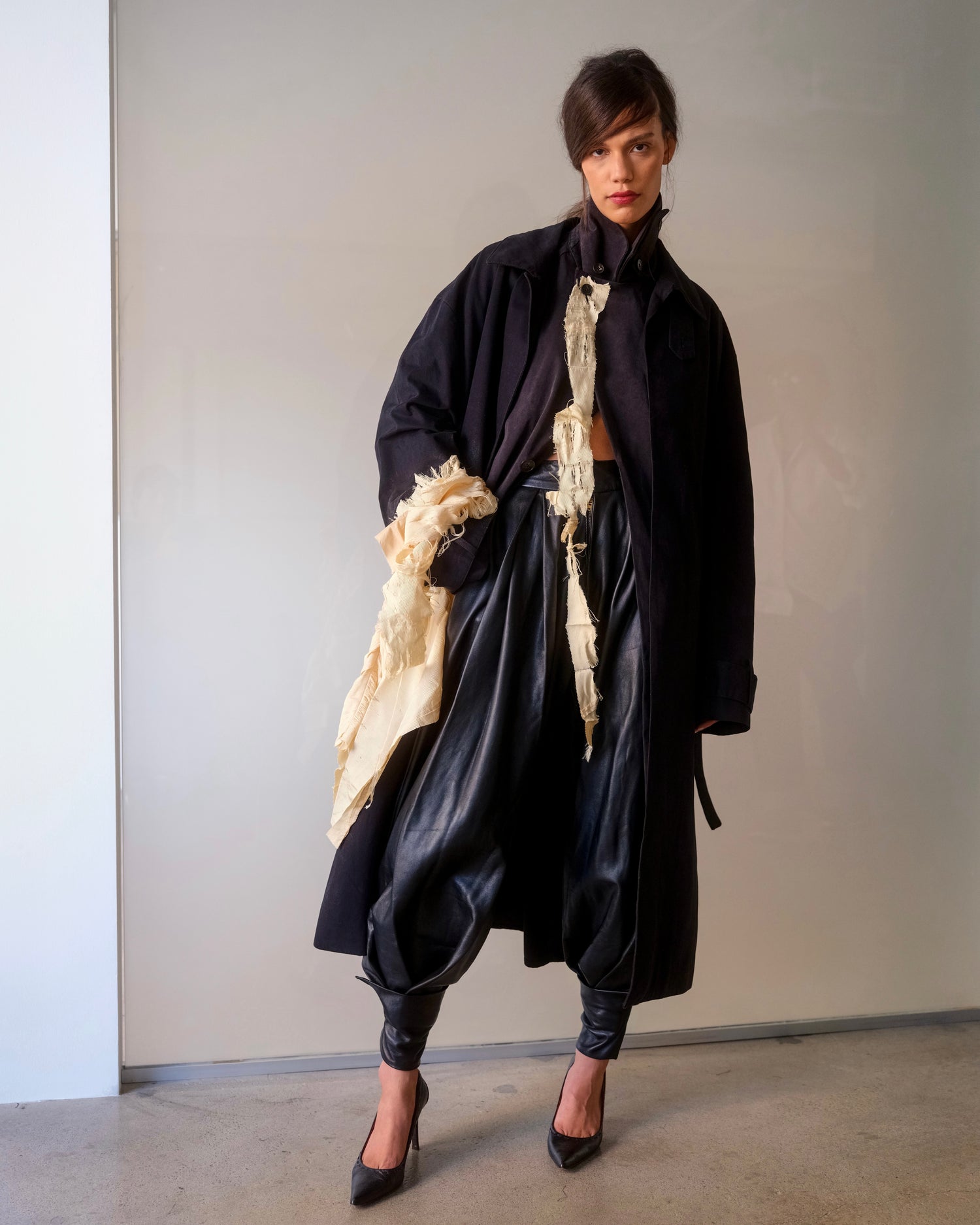 Leather Roman Pant