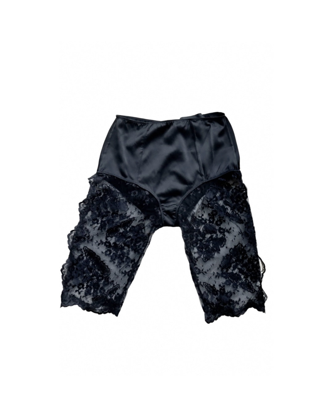 Silk and Lace Shorts