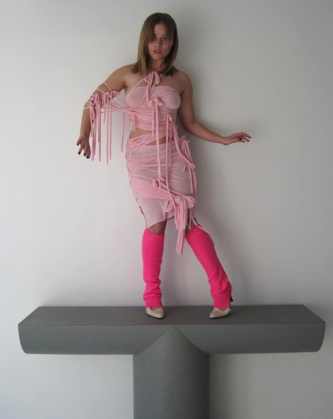Body Tubes Skirt - Pink