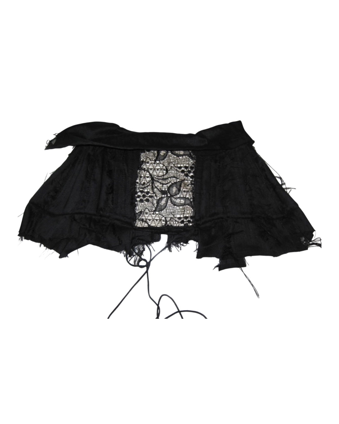 Distressed Silk Doll Hip Corset