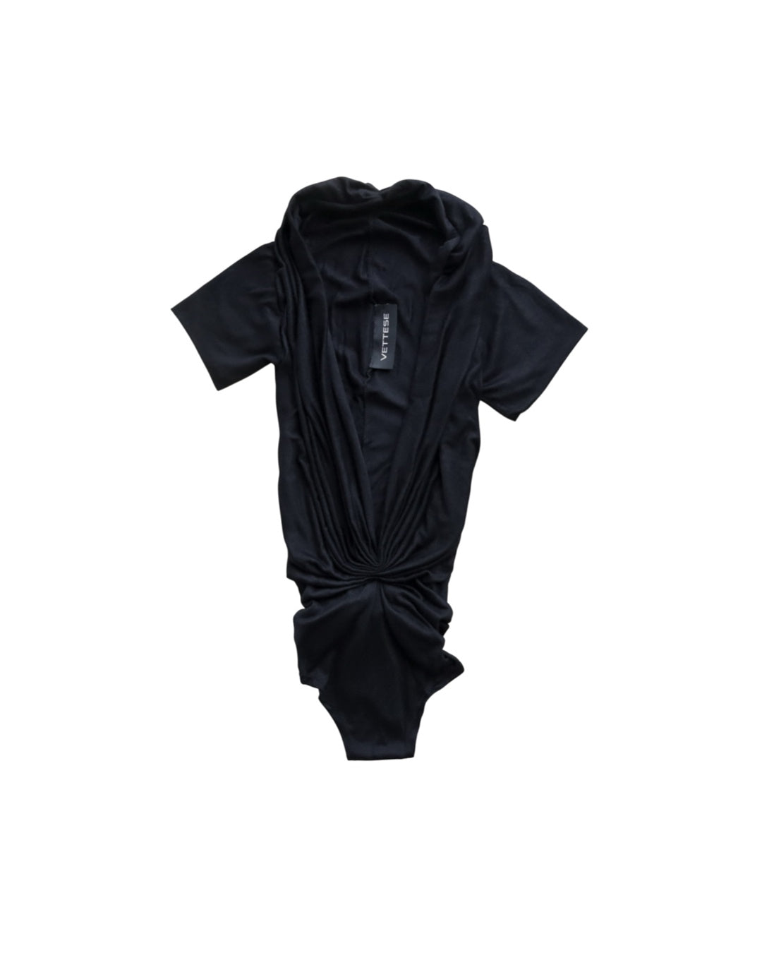 Deep-V Ruched Bodysuit